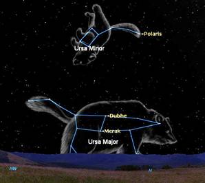 BigDipper Bear こぐま座流星群、2013年は12月22日の夜が見ごろ！