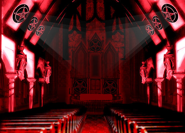 churchofsatan 悪魔崇拝の宗教団体、自由な時代の象徴という背景が。