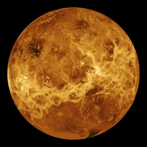 Venus globe 500x500 金星で起きている異変！輝きを増す大気の光。