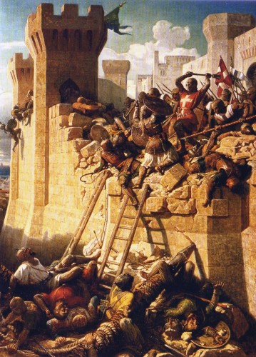chevaliers rhodes 026 siege acre mathieu clermont defendant murs en 1291 359x500 マルタ騎士団、今を生きる騎士達！