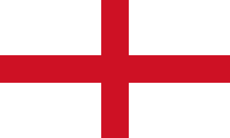 Flag of England svg 聖ゲオルギオス、ドラゴン退治で有名なキリスト教布教の急先鋒。