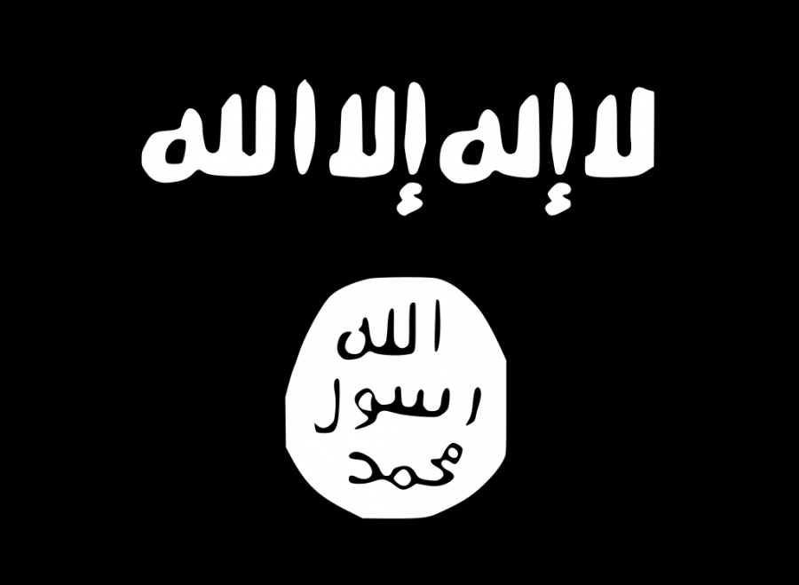 Flag of the Islamic State in Iraq and the Levant svg 900x659 イスラム国誕生。中東の新たな火種！