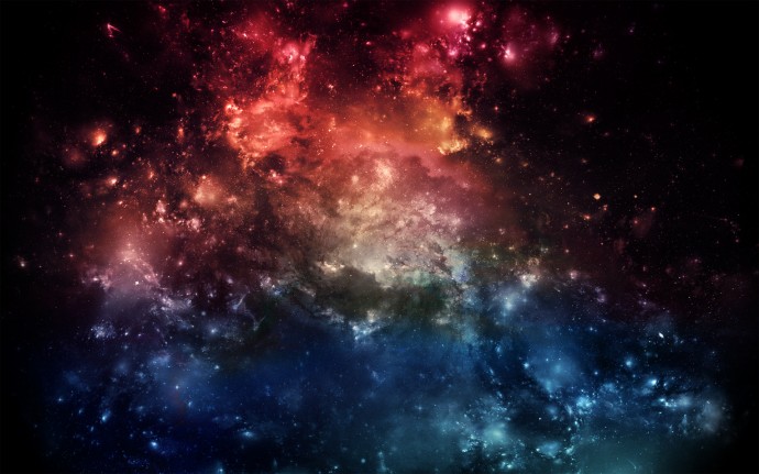 Red Blue Galaxy Wallpaper Tumblr 690x431 宇宙が膨張していると考えられている理由。